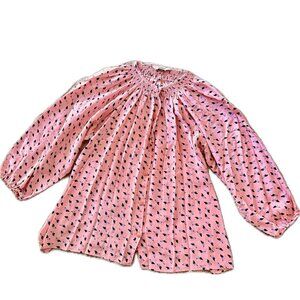 TUCKER Silk Blouse size S